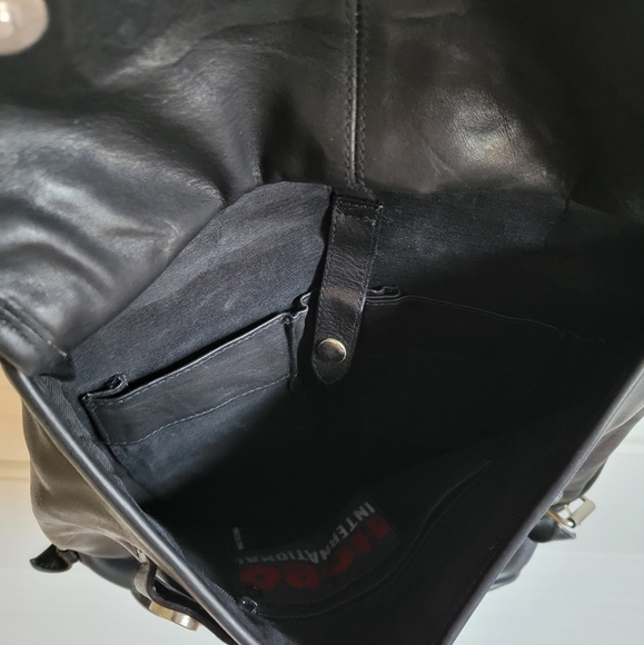 HOBO INTERNATIONAL Vintage Leather Backpack Black